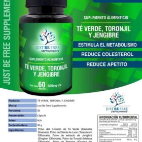 Te Verde, Toronjil y Jengibre